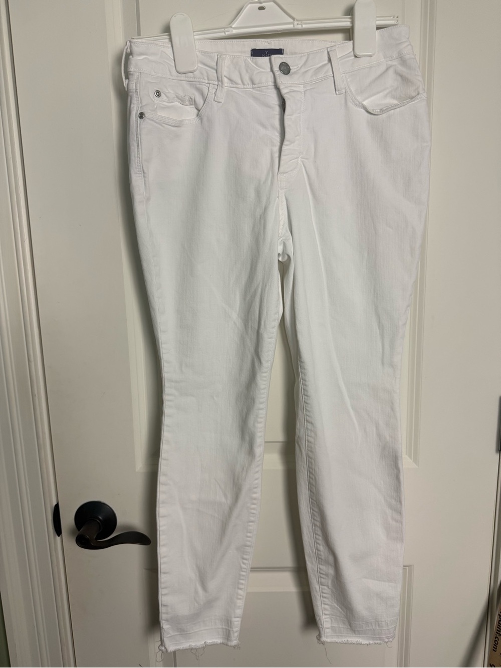 NYDJ Women’s White Skinny Jeans
